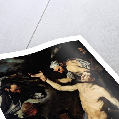 The Martyrdom of Saint Lawrence by Jusepe de (1591-1652) Ribera