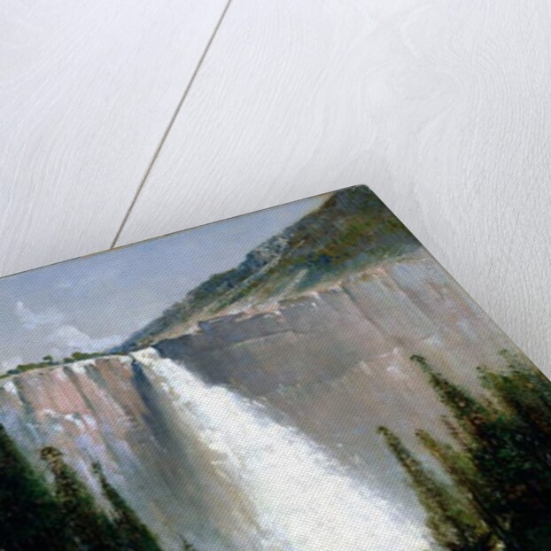 Bridal Veil Falls, Yosemite by Thomas Hill