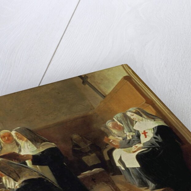 The Convent Choir, 1865 by Jean or Jehan Georges Vibert