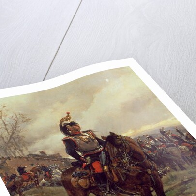 The Hussars by Alphonse Marie de Neuville