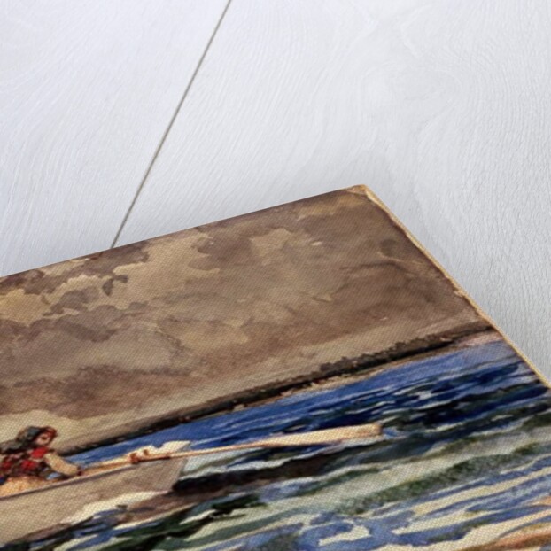 Rowing at Prout's Neck, 1887 by Winslow Homer