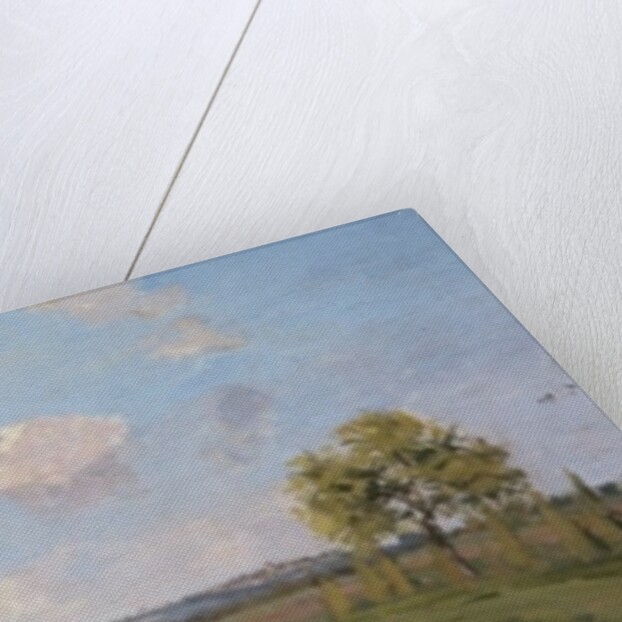 Spring, 1872 by Camille Pissarro