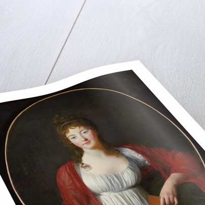 Portrait of Diane de Simiane, c.1800 by School French
