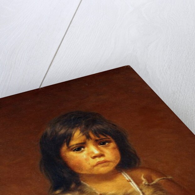 Indian Child with Tear by Grace Carpenter Hudson