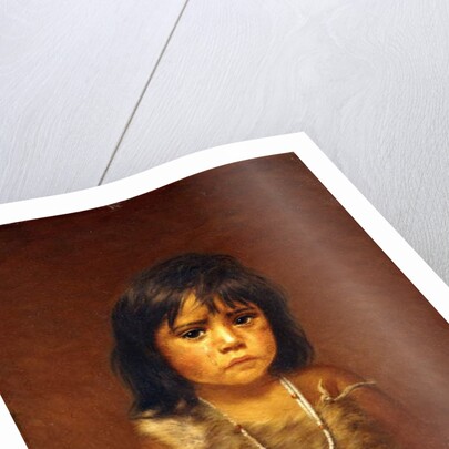 Indian Child with Tear by Grace Carpenter Hudson