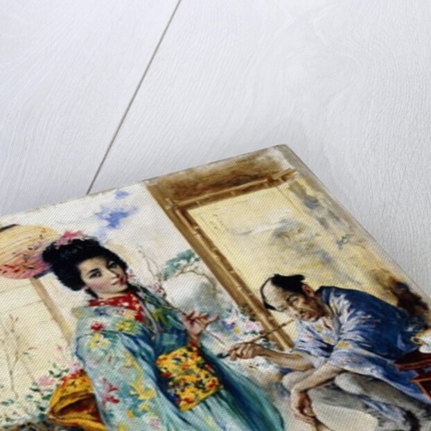 The Lady and Sada San by William Merritt Berger