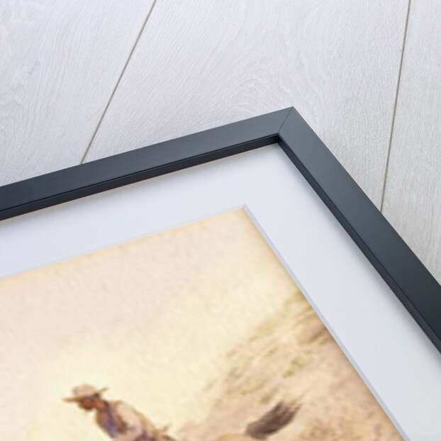 Rounding Up Horses by Edward Borein