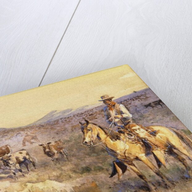 Grazing Cattle by Edward Borein