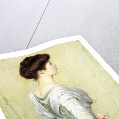 The Pink Rose, 1910 by Lilla Cabot Perry