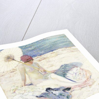 On the Beach, 1913 by Frederick Carl Frieseke