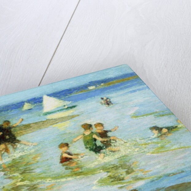 Children at Play on the Beach by Edward Henry Potthast