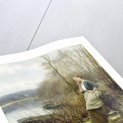 A Lovely Thought by Daniel Ridgway Knight