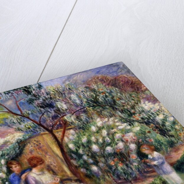 In the Garden, 1917 by William James Glackens