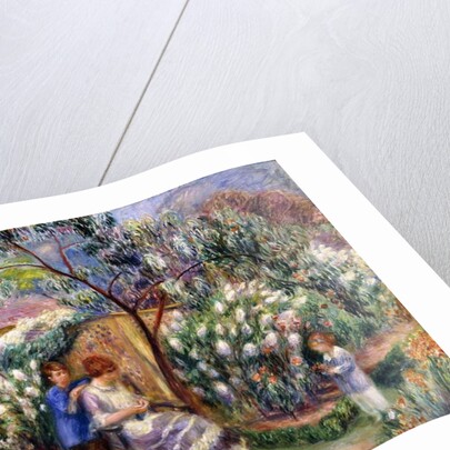 In the Garden, 1917 by William James Glackens