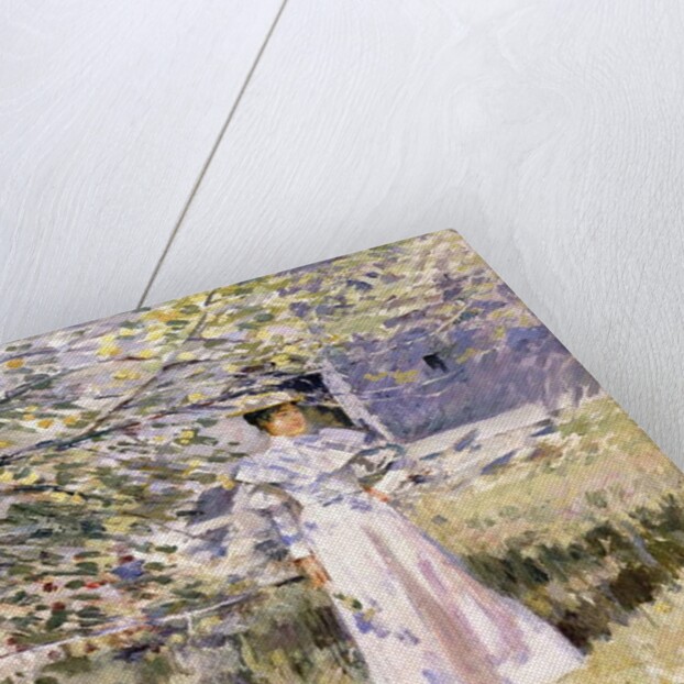 A Normandy Garden, October by Theodore Robinson