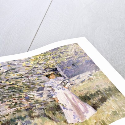 A Normandy Garden, October by Theodore Robinson