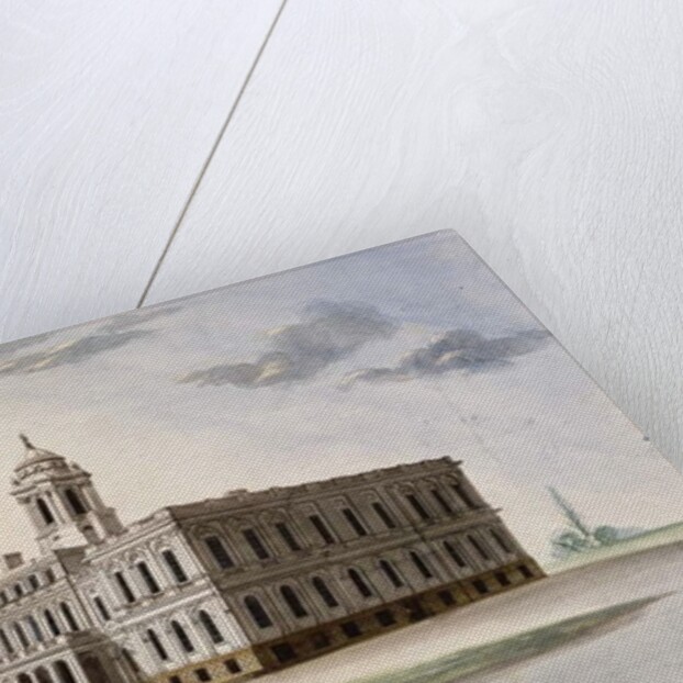 City Hall, New York by Alexander Jackson Davis