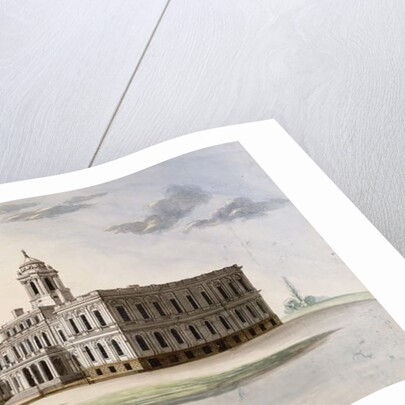 City Hall, New York by Alexander Jackson Davis