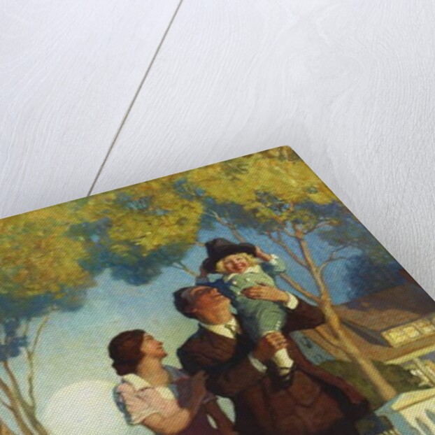 Arriving Home by Newell Convers Wyeth