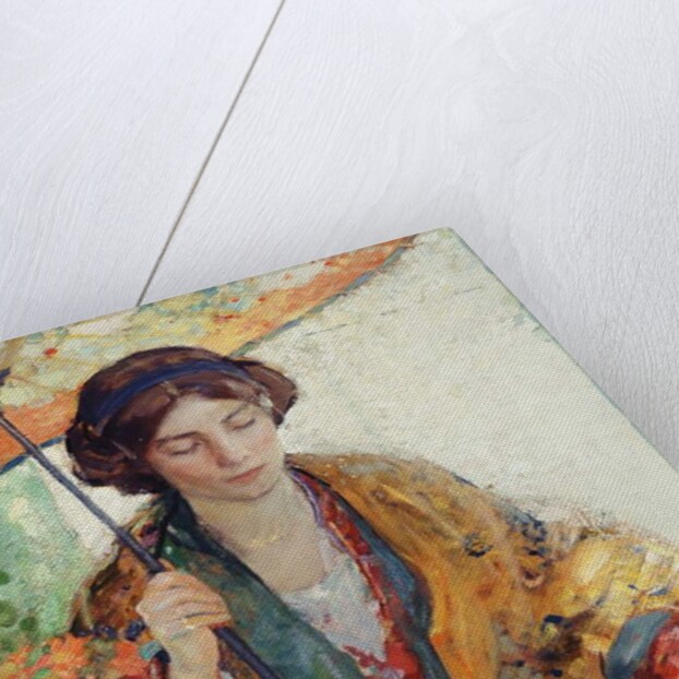 Woman with Parasol by Richard Emil Miller