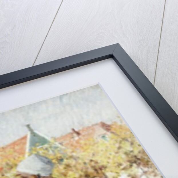 Woman Along Canal by George Hitchcock