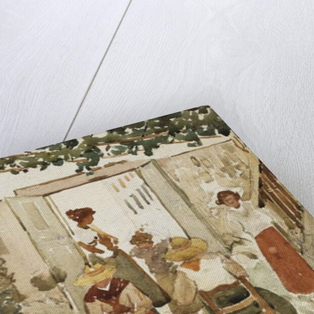 Lacemakers, Venice, 1898 by Maurice Brazil Prendergast