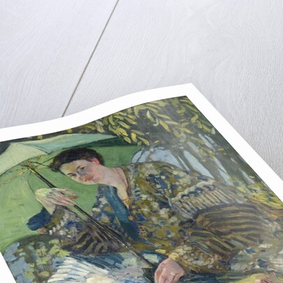 Lady with a Parasol, c.1905 by Frederick Carl Frieseke