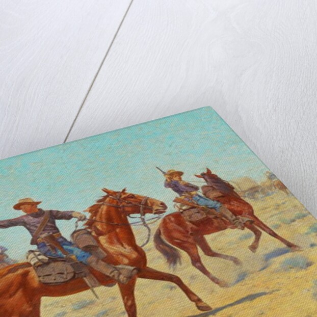 The Rear Guard, 1907 by Charles Schreyvogel