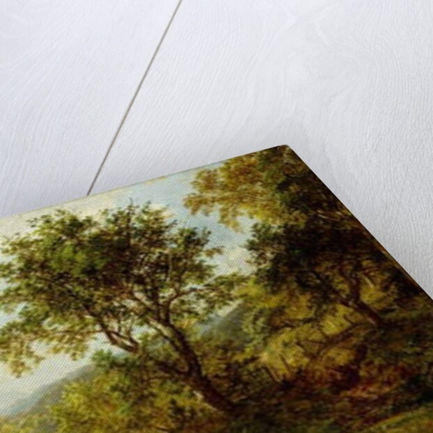 The Saw Mill River by Jasper Francis Cropsey