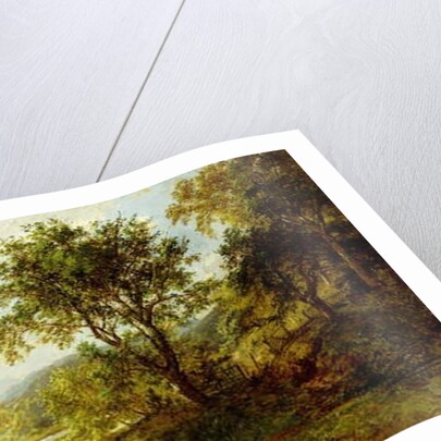 The Saw Mill River by Jasper Francis Cropsey