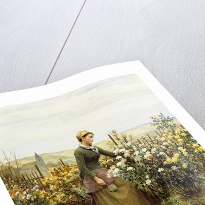 The Gardener's Daughter by Daniel Ridgway Knight