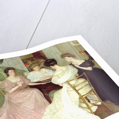 The Bridge Players by George-Charles Aid