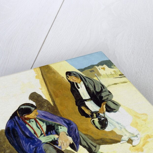 Noon Shadows by Walter Ufer