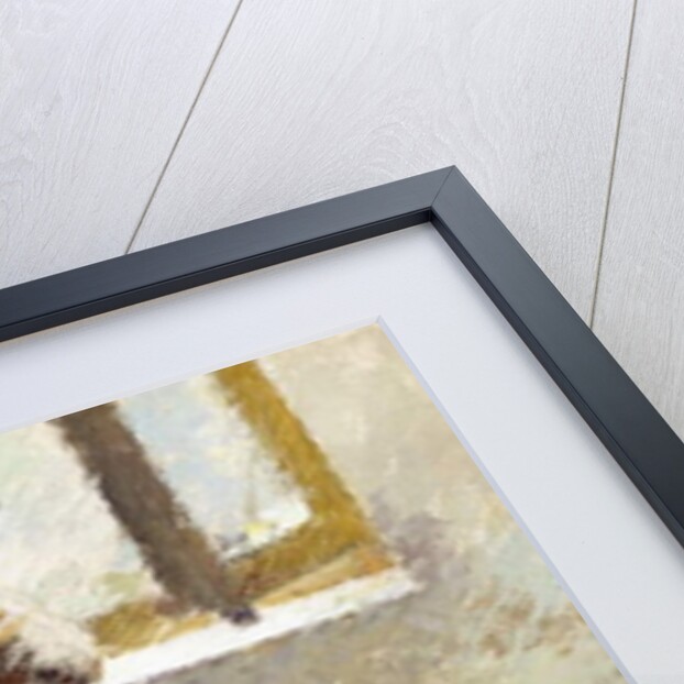 Girl Sewing by Theodore Robinson