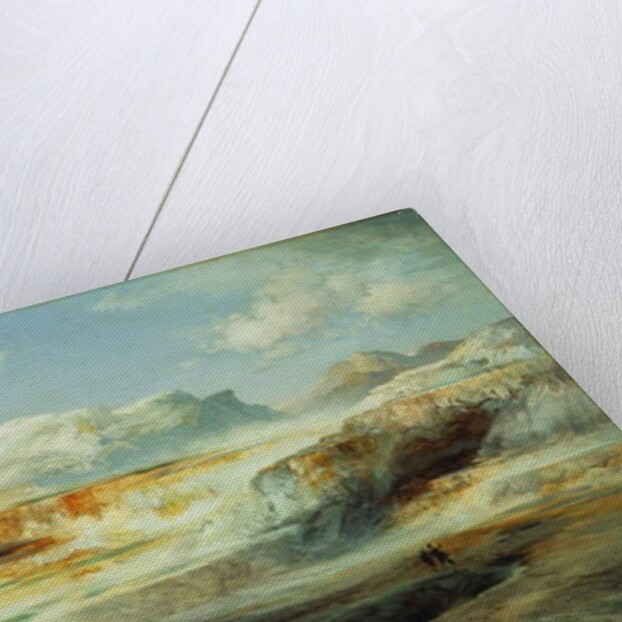 Jupiter Terrace, Yellowstone, 1893 by Thomas Moran