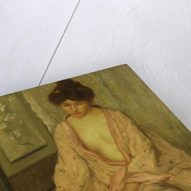 The Pink Kimono by Frederick Carl Frieseke
