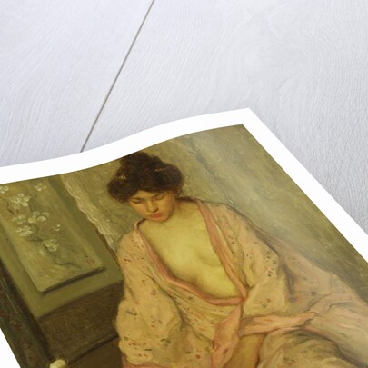 The Pink Kimono by Frederick Carl Frieseke