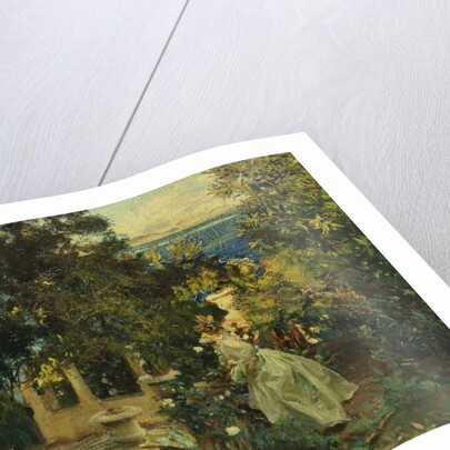 A Garden in Corfu, 1909 by John Singer Sargent