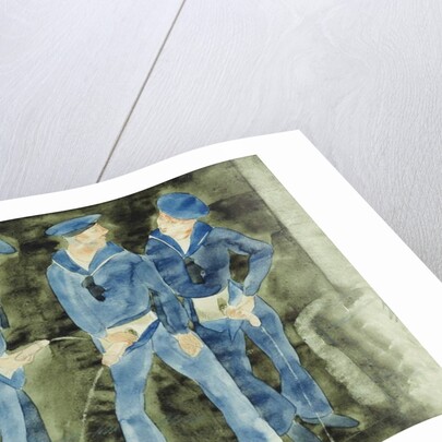 Three Sailors by Charles Demuth