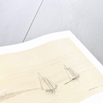 Fishing Fleet at Gloucester, 1880 by Winslow Homer