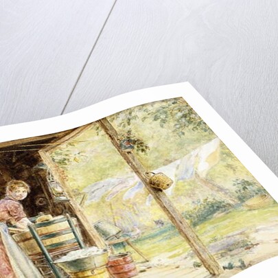 Wash Day, 1890 by Edward Lamson Henry