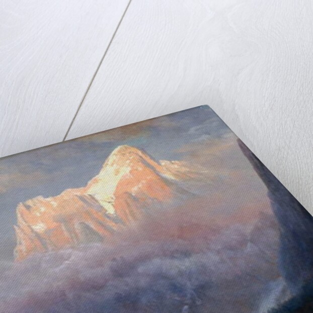 Storm Among the Alps, c.1856 by Albert Bierstadt