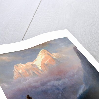 Storm Among the Alps, c.1856 by Albert Bierstadt