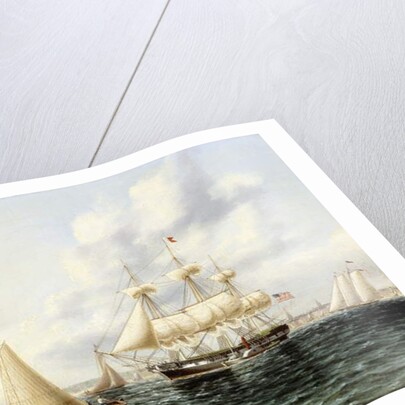 New York Harbour by James E. Buttersworth