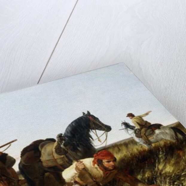 Trappers Following the Trail: At Fault, 1851 by Arthur Fitzwilliam Tait