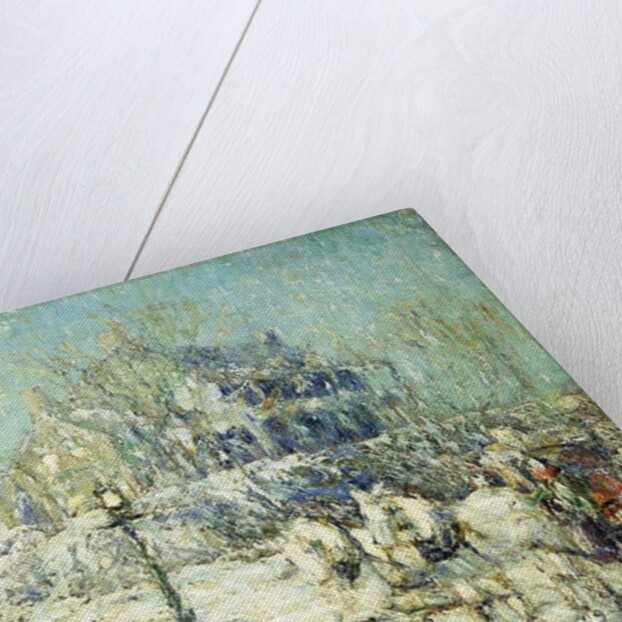 The Dyckman House, 1913 by Ernest Lawson