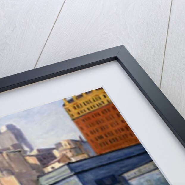 Downtown, 1922 by Samuel Halpert