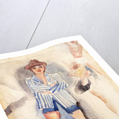 The Striped Blazer by Charles Demuth