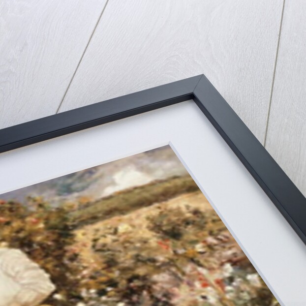 Among the Flowers, Giverny, 1890 by Dawson Dawson-Watson