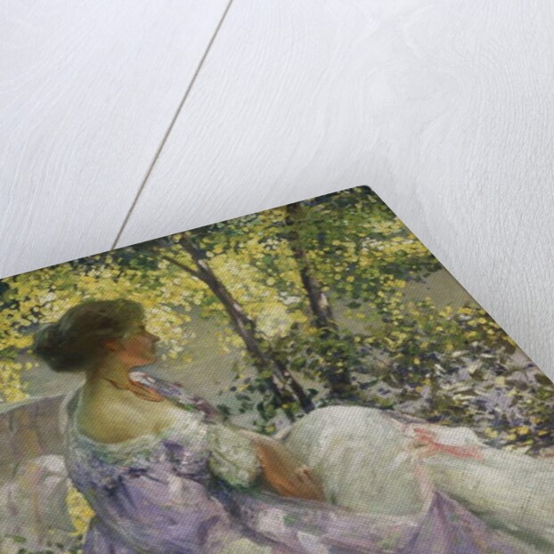 In the Garden by Richard Emil Miller